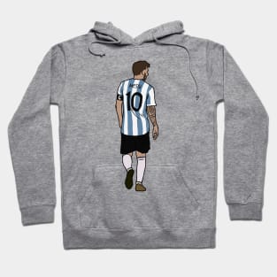 Leo Messi Back Hoodie